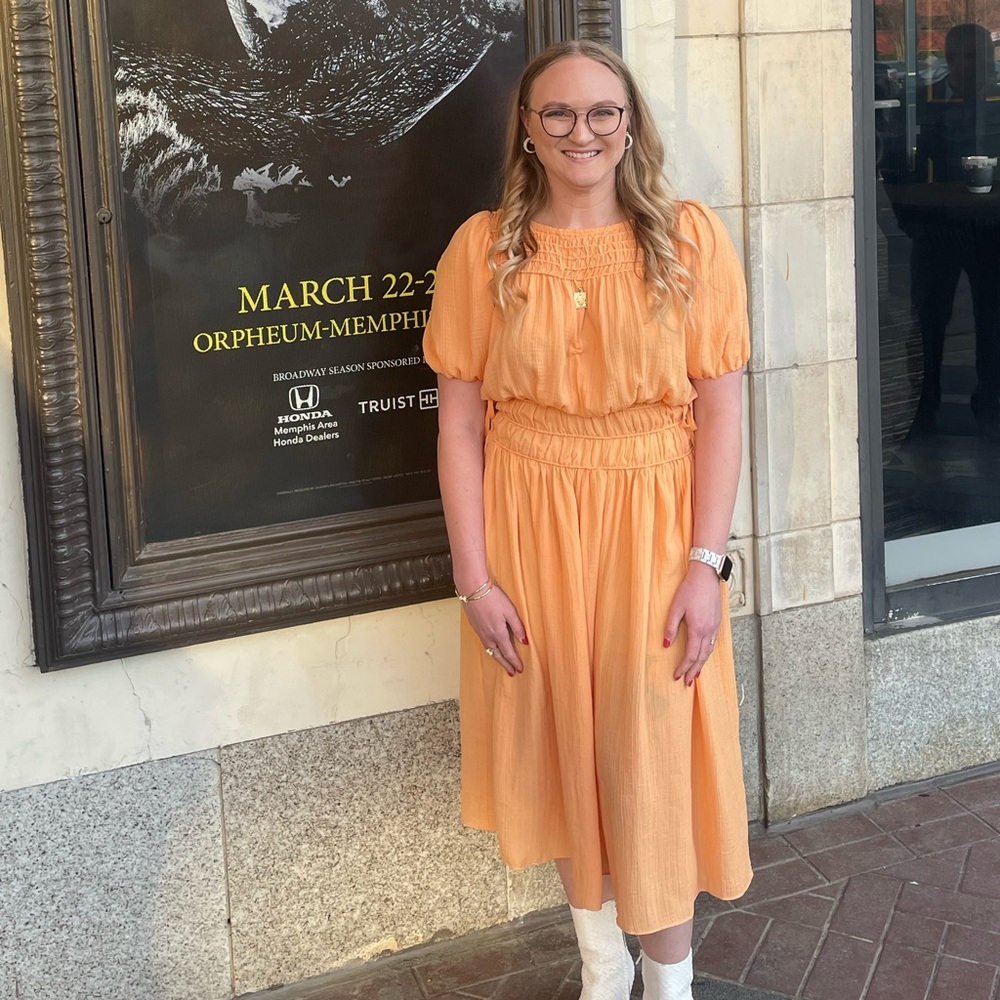 Small Current Air midi-dress